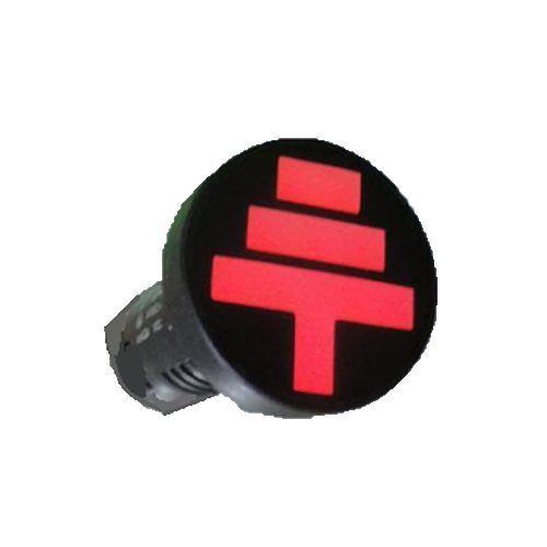 سمافور EPC-501LE مدل دایرهای؛ نشانگر LED چهارحالته دایرهای برای تابلوهای برق صنعتی.؛ محصول ریزموج الکتریک طوس