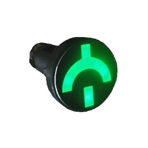 سمافور TPC-501LE مدل دایرهای؛ نشانگر LED چهارحالته دایرهای مدار قدرت.؛ محصول ریزموج الکتریک طوس